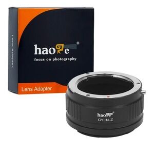 Haoge Manual Lens Mount Adapter Nikon F/AI/AIS/D Lens Nikon Z Mount Camera Z6 Z7